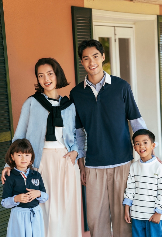 A group of diverse people looking towards the future