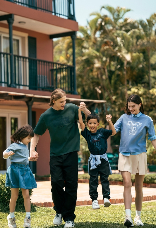 A person feeling happy and confident